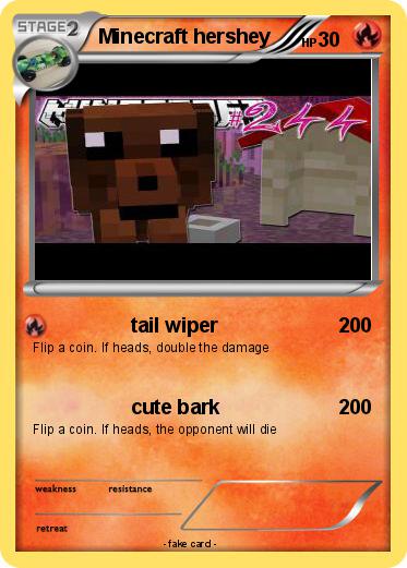 Pokemon Minecraft hershey