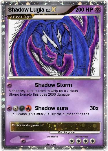 Pokemon Shadow Lugia