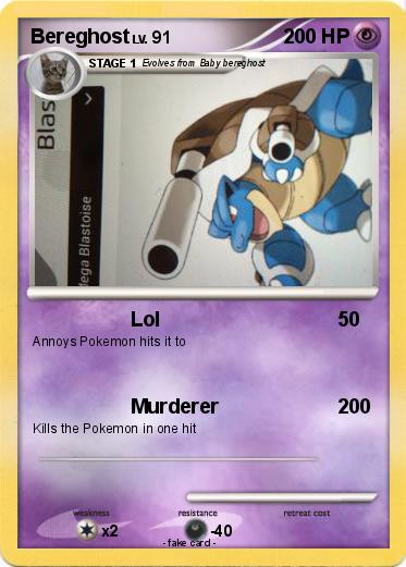 Pokemon Bereghost