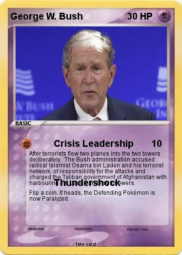 Pokemon George W. Bush