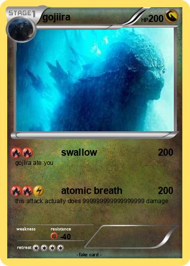 Pokemon gojiira