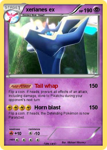 Pokemon xerianes ex