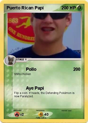 Pokemon Puerto Rican Papi