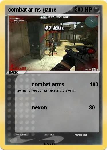 Pokemon combat arms game