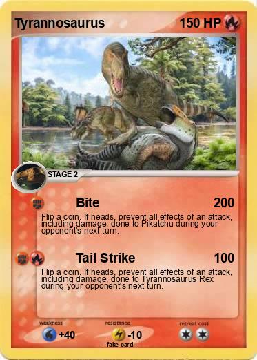 Pokemon Tyrannosaurus