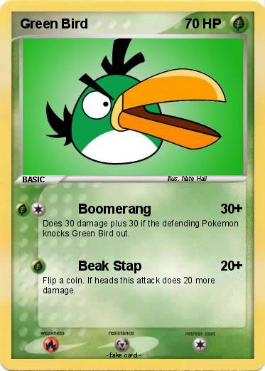 Pokemon Green Bird