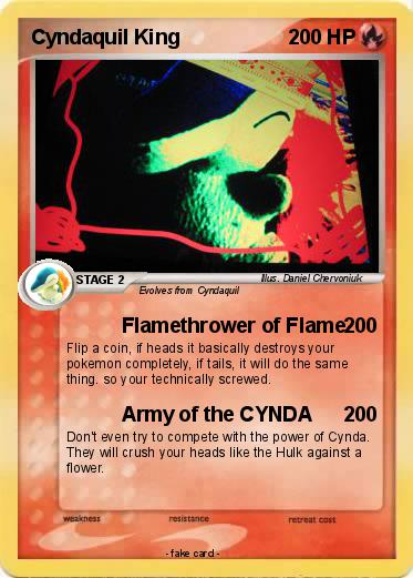 Pokemon Cyndaquil King