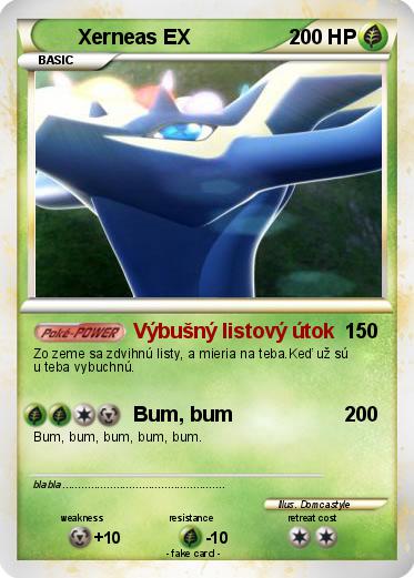 Pokemon Xerneas EX