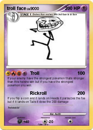 Pokemon troll face