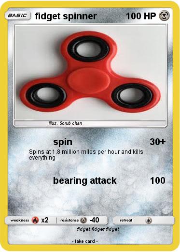 Pokemon fidget spinner