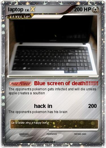 Pokemon laptop