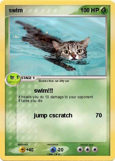 Pokemon swim