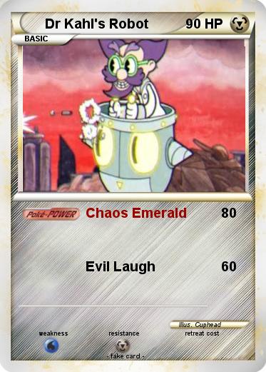 Pokemon Dr Kahl's Robot