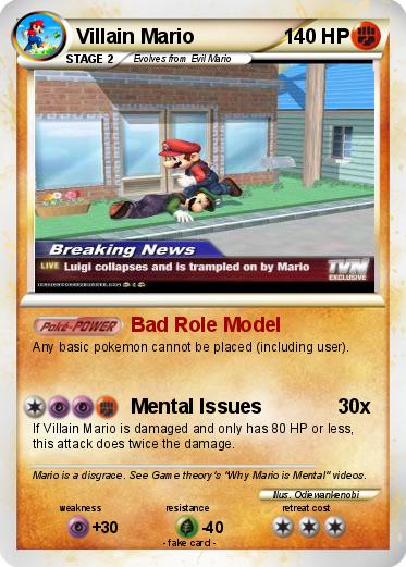 Pokemon Villain Mario