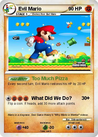 Pokemon Evil Mario