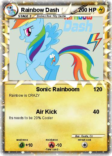 Pokemon Rainbow Dash