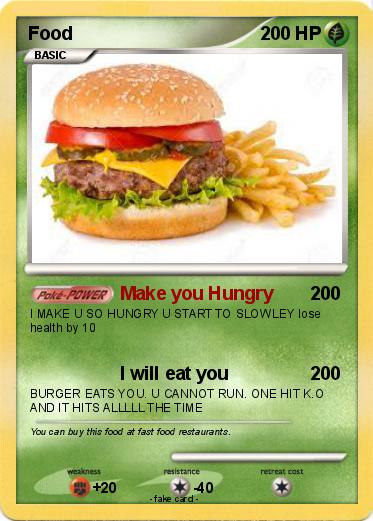 Pokemon Food