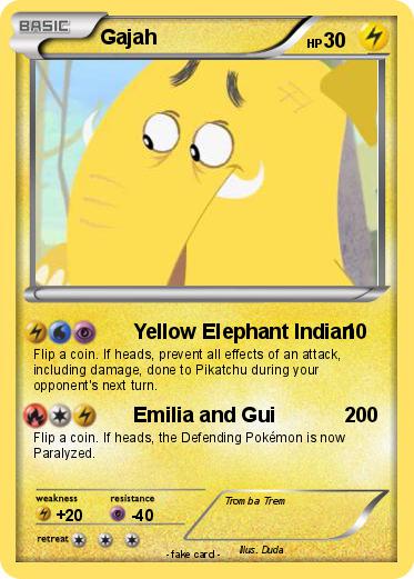 Pokemon Gajah