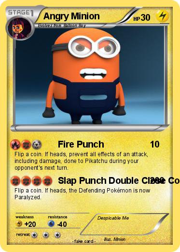 Pokemon Angry Minion
