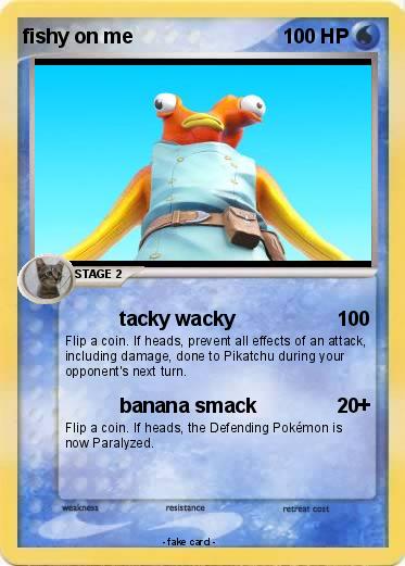 Pokemon fishy on me