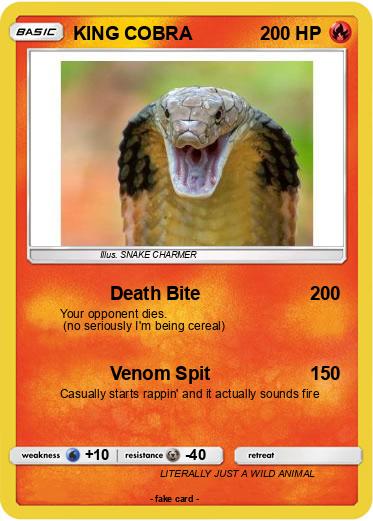 Pokemon KING COBRA