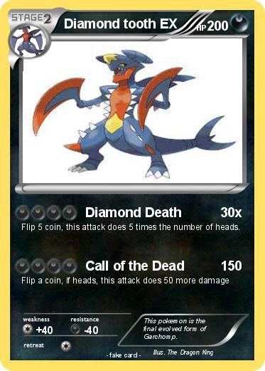 Pokemon Diamond tooth EX