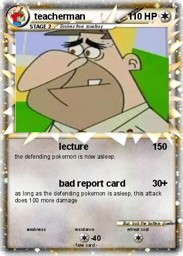 Pokemon teacherman