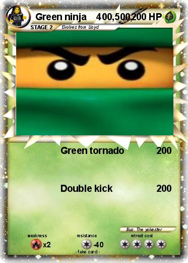 Pokemon Green ninja    400,500,