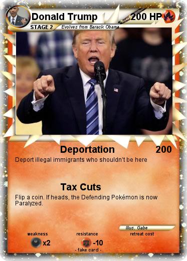 Pokemon Donald Trump
