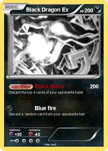 Pokemon Black Dragon Ex