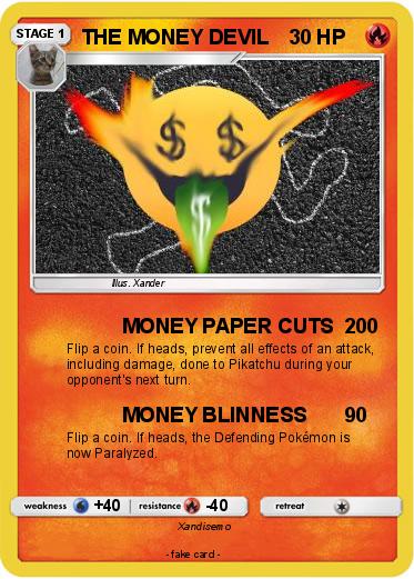 Pokemon THE MONEY DEVIL