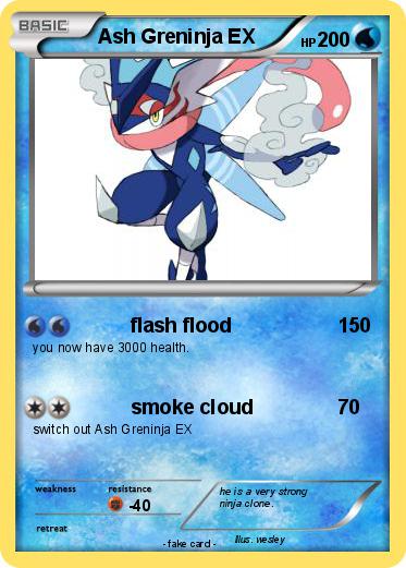Pokemon Ash Greninja EX