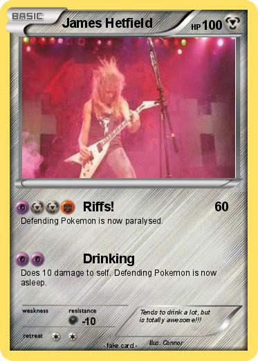 Pokemon James Hetfield