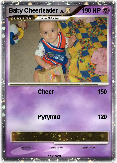 Pokemon Baby Cheerleader