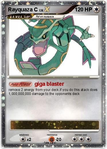 Pokemon Rayquaza C