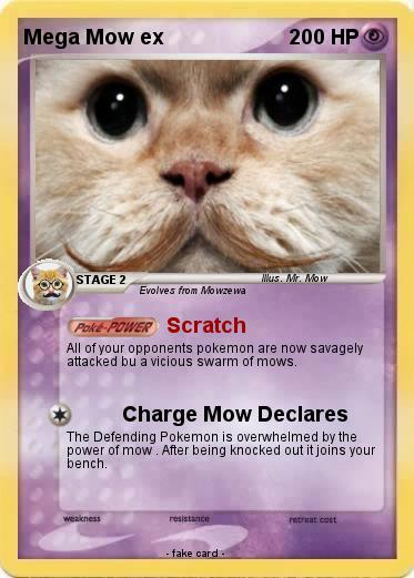 Pokemon Mega Mow ex