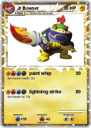 Pokemon Jr Bowser