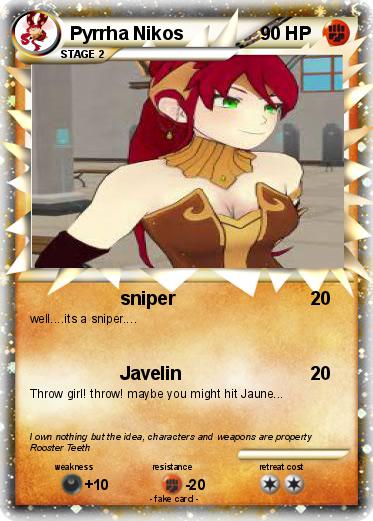 Pokemon Pyrrha Nikos
