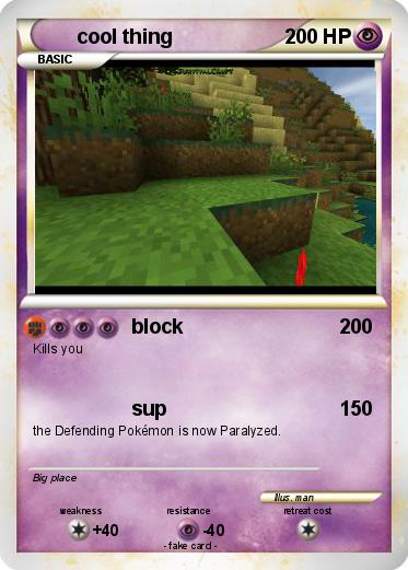 Pokemon cool thing