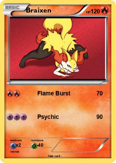 Pokemon Braixen