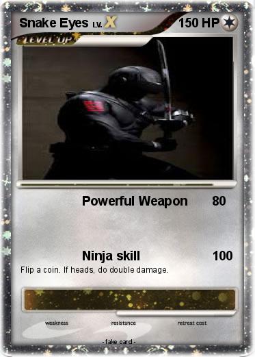 Pokemon Snake Eyes