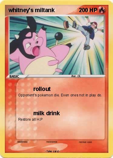 Pokemon whitney's miltank