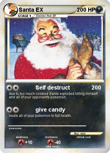 Pokemon Santa EX