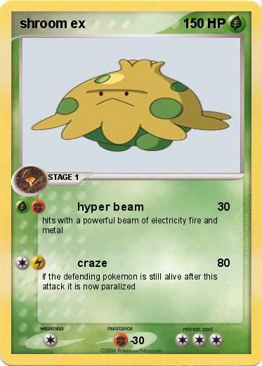 Pokemon shroom ex