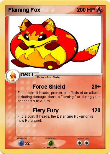Pokemon Flaming Fox
