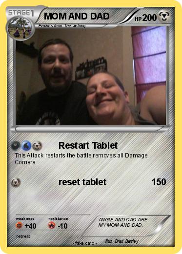 Pokemon MOM AND DAD