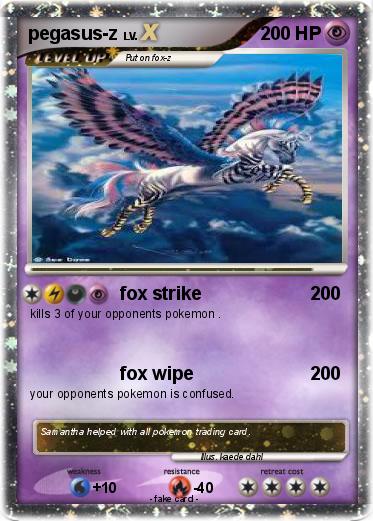 Pokemon pegasus-z