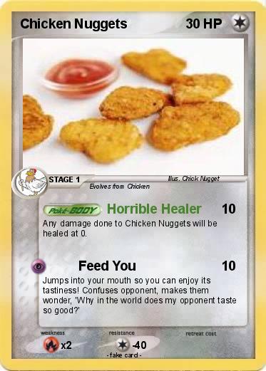 Pokemon Chicken Nuggets