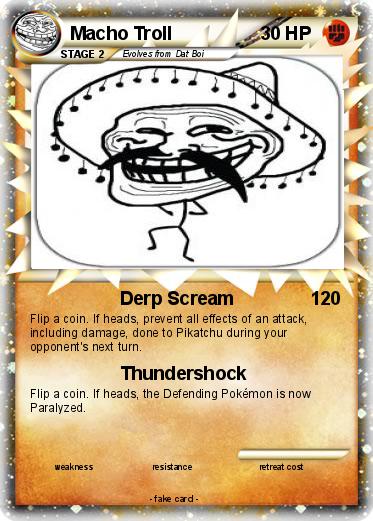 Pokemon Macho Troll
