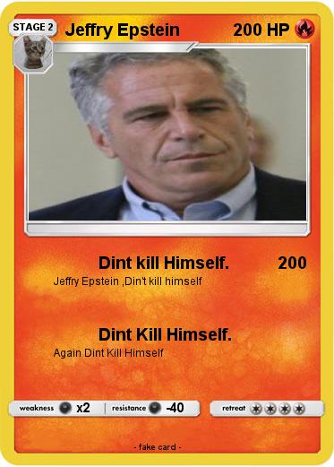 Pokemon Jeffry Epstein